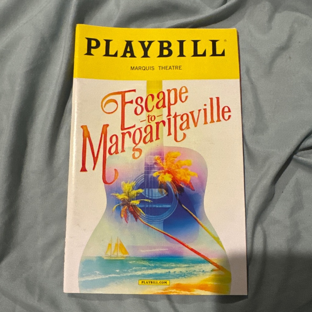 Escape to Margaritaville Broadway Playbill